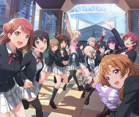 Uehara Ayumu Yuuki Setsuna Takasaki Yuu Nakasu Kasumi Tennouji Rina And 8 More Love Live