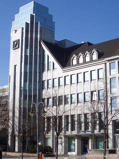 Die deutsche bank ist eine international tätige universalbank. ruhr-bauten.de: Detailauswahl