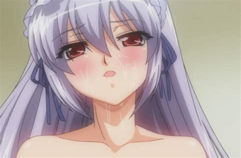 Rule 34 Animated Blush Female Lavender Hair Licking Long Hair Maid