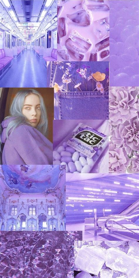 Pastellight Purple Aesthetic Billie Eilish Wallpaper 2 1000 In 2020