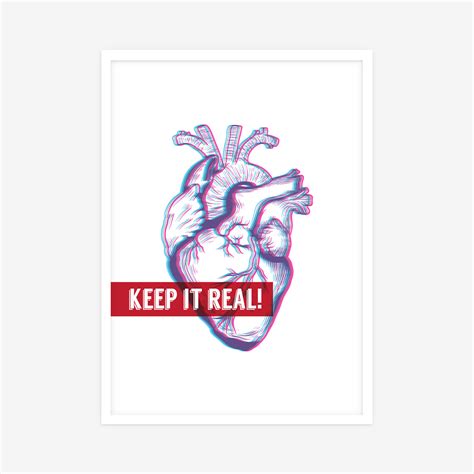 Keep It Real Poster Za Zid Dilemma Posters