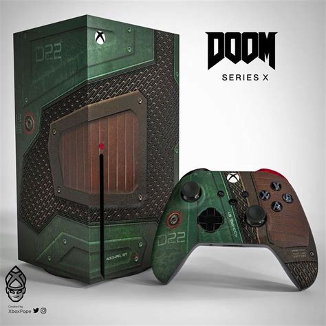 Doom Skins For Xbox X Xbox Console Xbox Xbox Controller
