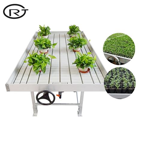 Ebb And Flow Growing System Rolling Bench Flood Trays China