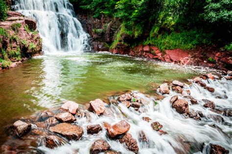This Waterfall Swimming Hole In Wisconsin Is So Hidden Youll Probably