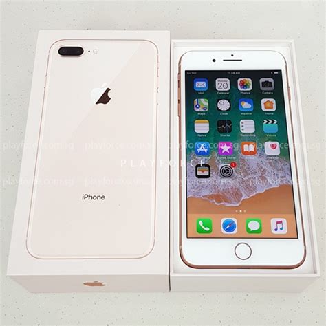 Features 5.5″ display, apple a11 bionic chipset, dual: 8 Plus 64GB/AppleCare - Apple iPhone 8+ 64GB Gold Apple ...