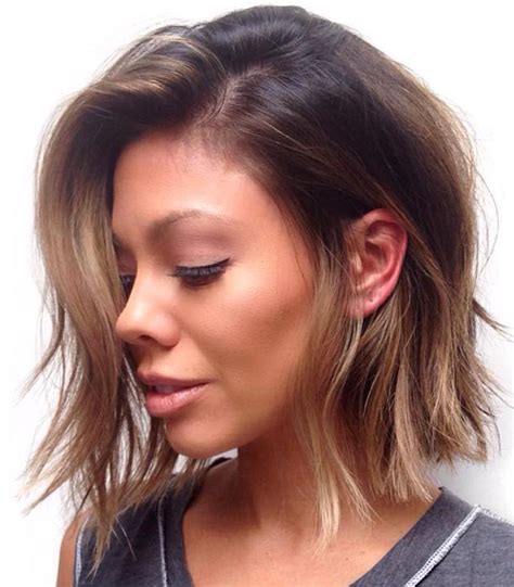 3 Brown Ombre Choppy Bob Capellistyle