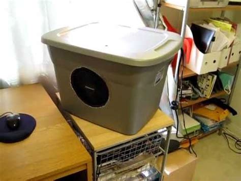 Looking to stay cool this summer? Homemade Evaporative Cooler (Swamp Cooler) - YouTube