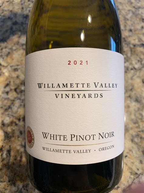 2021 Willamette Valley Vineyards White Pinot Noir Usa Oregon Willamette Valley Cellartracker
