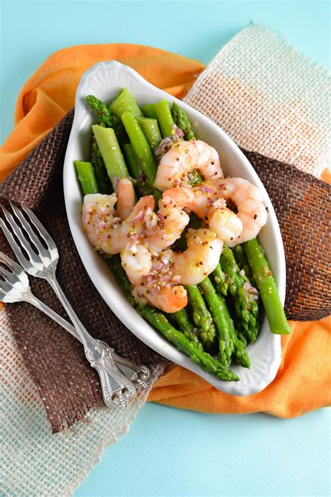 Shrimp And Asparagus In A Sherry Vinaigrette Things I Made Today