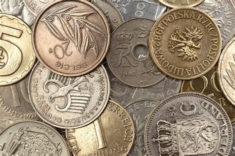 Old European Coins Stock Photo Download Image Now Ancient Antique
