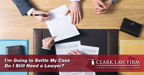 It makes sense to settle your own claim, particularly if the claim is small. I'm Going to Settle My Case - Do I Still Need a Lawyer ...