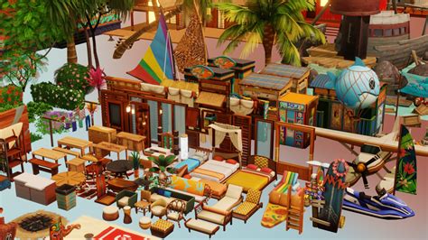 Open3dlab • Sims4 Island Living Pack