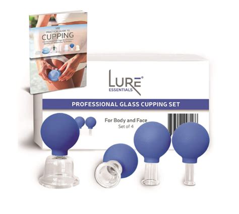 As Seen On Cbs E News Vogue And More Lure Professional Premium Face And Body Glass Cupping