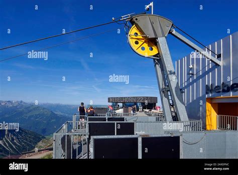 Summit Railway Of The Nebelhorn Cable Car Nebelhorn Near Oberstdorf