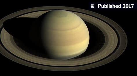 100 Images From Cassinis Mission To Saturn The New York Times