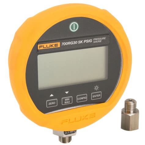 Fluke 14 To 0 To 1000 Psi Digital Compound Gauge 3 34 In Dial 14