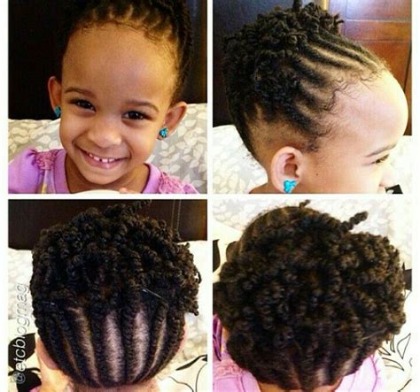 Hopefully an easy tutorial to show you all how to achieve the two braids! two strand flat twists into loose twists at the center of ...