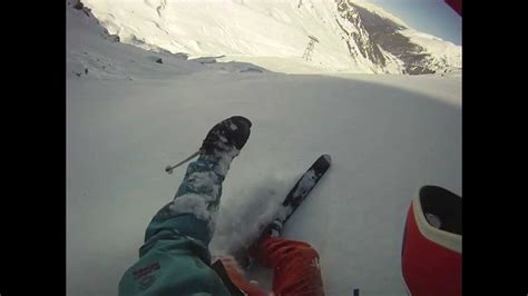 Powder Skiing In Solda With Gopro Hd Youtube