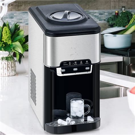 Xahpower 3 In 1 Water Dispenser With Built In Ice Maker Countertop For