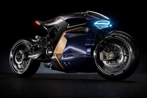 Futuristic Cafe Racer