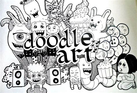 Gambar Doodle Keren! Kenalan Yuk! | Bersosial.com