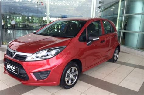 With a vvt engine, the. REVEALED: Proton's Latest Iriz Hatchback. Could This Be ...