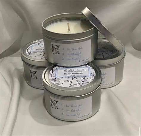 Hand Poured Scented Soy Candle With Powerful Message Etsy