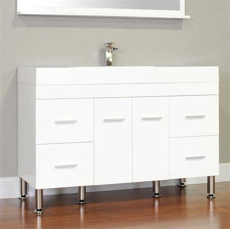 Premade bathroom vanities manufacturers directory 3 million global importers and exporters.ec21 is the largest global b2b marketplace. Waldwick 47" Single Modern Bathroom Vanity Set | Modern ...