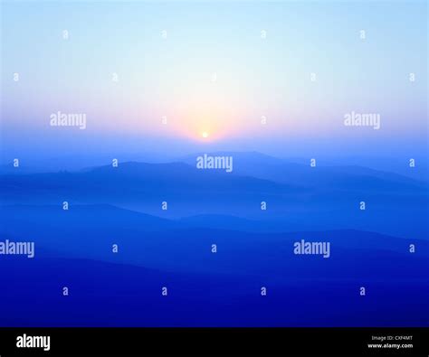 Blue Ridge Mountains Stock Photo Alamy