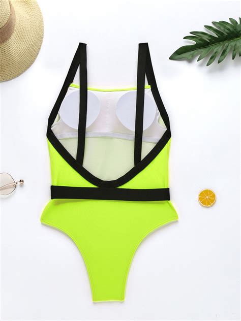 Wholesale Backless Plastic Buckle Bodycon Swimsuit For Women Gwm031235