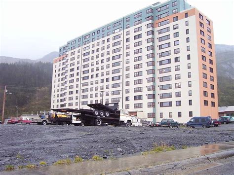 The Begich Towers Alaskan Town Residents Living In One Building