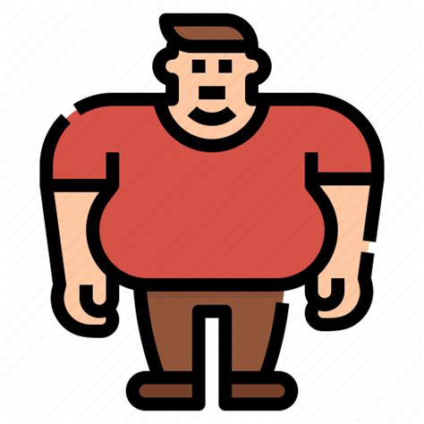 Bmi Fat Man Obesity Overweight Icon Download On Iconfinder