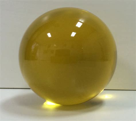 Gold Glass Sphere Xyzglass