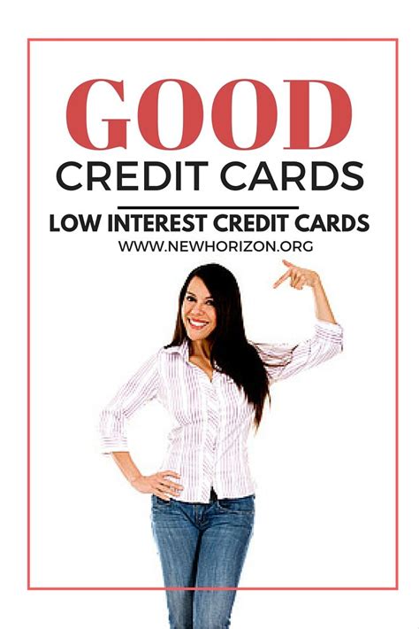 Many of the cards with big bonuses and rewards require good or excellent credit. Low Interest Credit Cards For People With Good Credit | Small business credit cards, Best credit ...