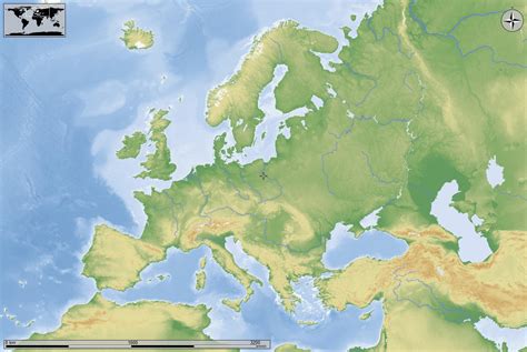 Cartina mappa geografica della regione settentrionale della lombardia. Europa-fisica-muta - nuovAtlantide.org