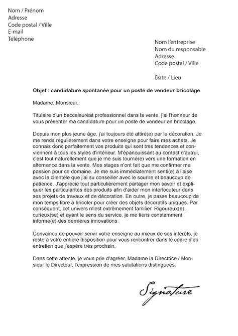 Lettre De Motivation Pour Responsable Laboite Cv Fr