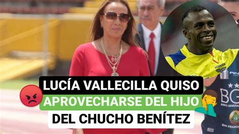 🚨 Lucía Vallecilla Quiso Aprovecharse Del Hijo Del 🤦‍♂️ Chucho Benítez