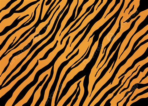 Tiger Texture Stripe Pattern Yellow Background Tiger Texture Pattern