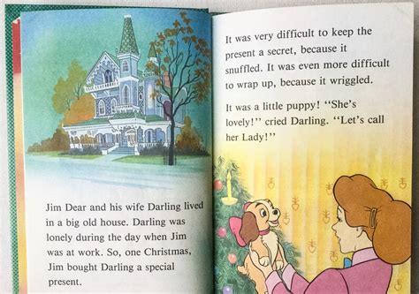 Ladybird Disney Lady And The Tramp Book Vintage Walt