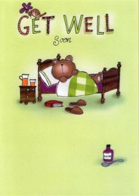 Get Well Soon Poetry In Motion Card Cards Love Kates