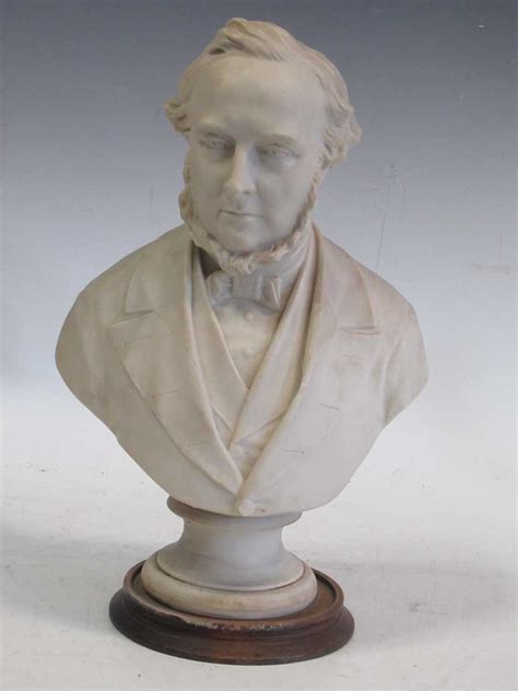 A Copeland Parian Bust Of William Gladstone 34cm Highcondition Report
