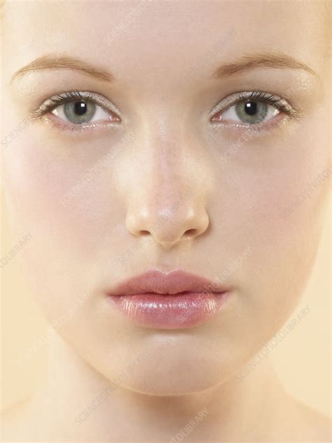 Womans Face Stock Image P7010451 Science Photo Library