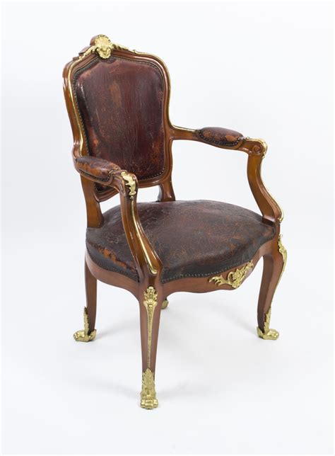 No matter what you're looking for or where you are. Antique Louis XVI Style Ormolu & Mahogany Armchair c.1880 ...