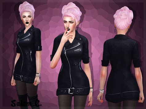 Salem C — Biker Short Dress Ts4 Standalone 15 Colors