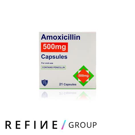 Amoxicillin 500mg X 21 Capsules Refine Pharmacy