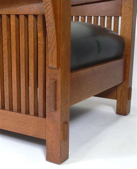 Stickley furniture and mission style — what's the connection? Stickley Mission Oak Morris Chair at 1stdibs