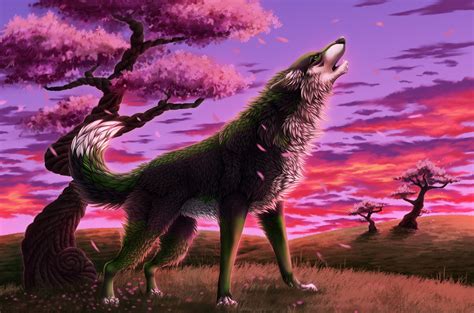 Fantasy Wolf Art