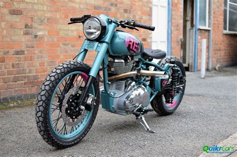 Initially sceptical about using the bike for city cruising but not at all disappointed. Factory built custom Royal Enfield unveiled in UK