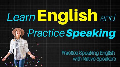 Speak English Fluently Learn English And Practice Speaking English