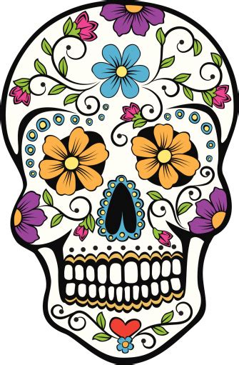 Day Of The Dead Clip Art Vector Images And Illustrations Istock